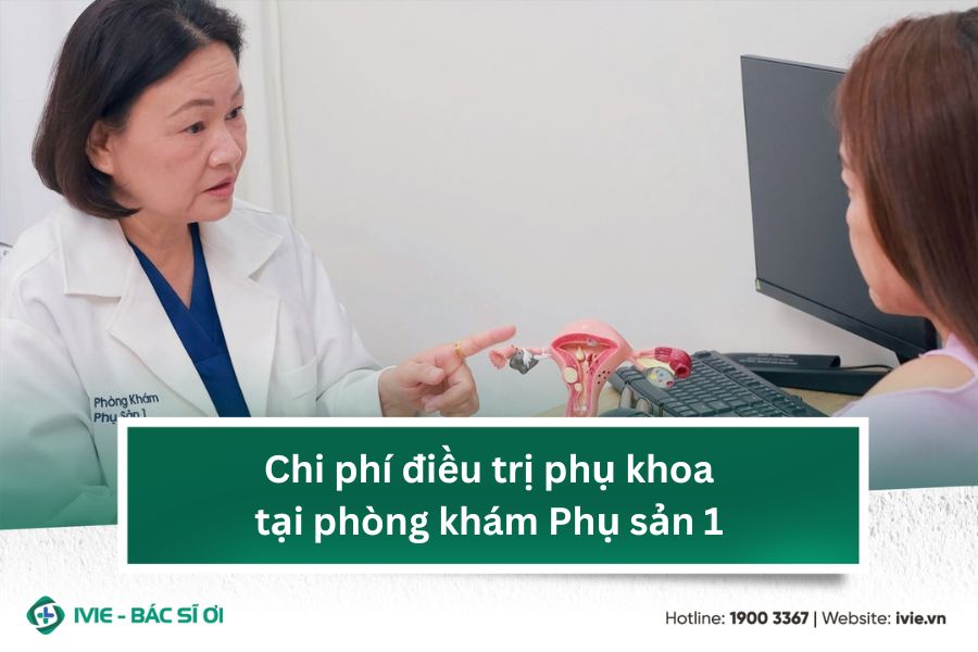 Chi phí điều trị phụ khoa tại phòng khám Phụ sản 1