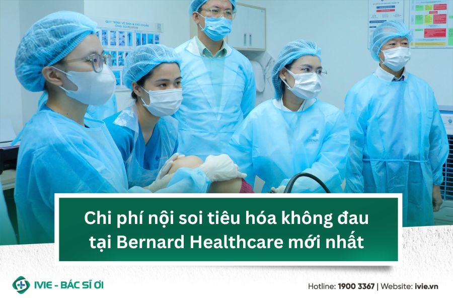 Chi phí nội soi tiêu hóa không đau tại Bernard Healthcare...