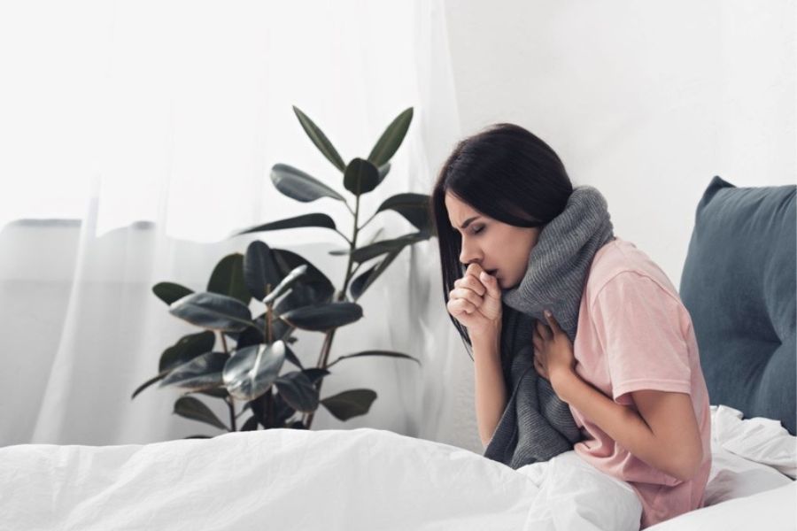 Cơ chế dịch vị dạ dày trào ngược lên thực quản và thanh quản kích thích phản xạ ho