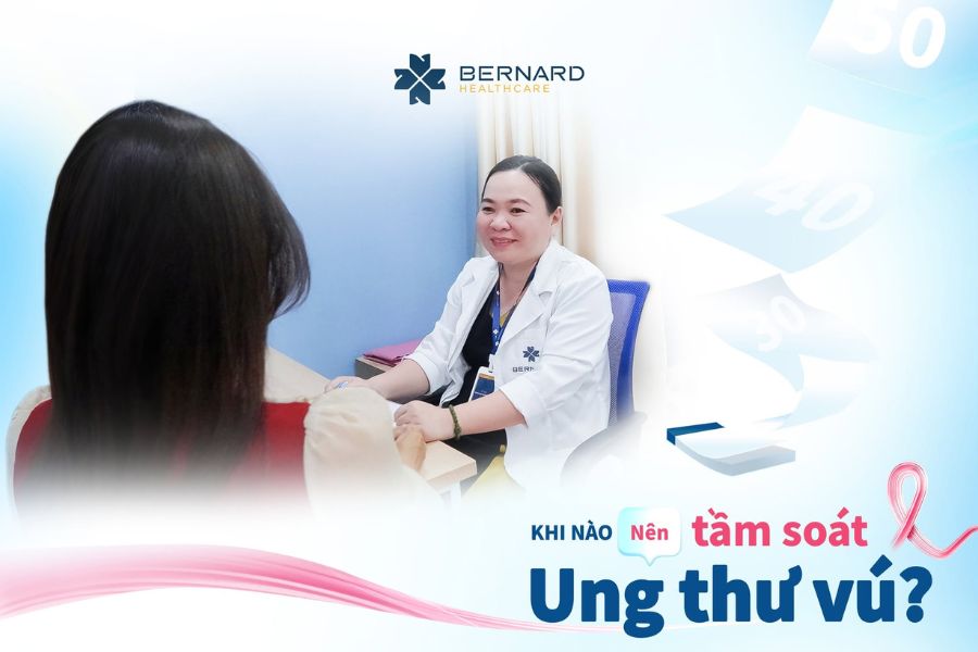 Chi phí tầm soát ung thư vú tại Bernard Healthcare được niêm yết công khai và minh bạch cho khách hàng