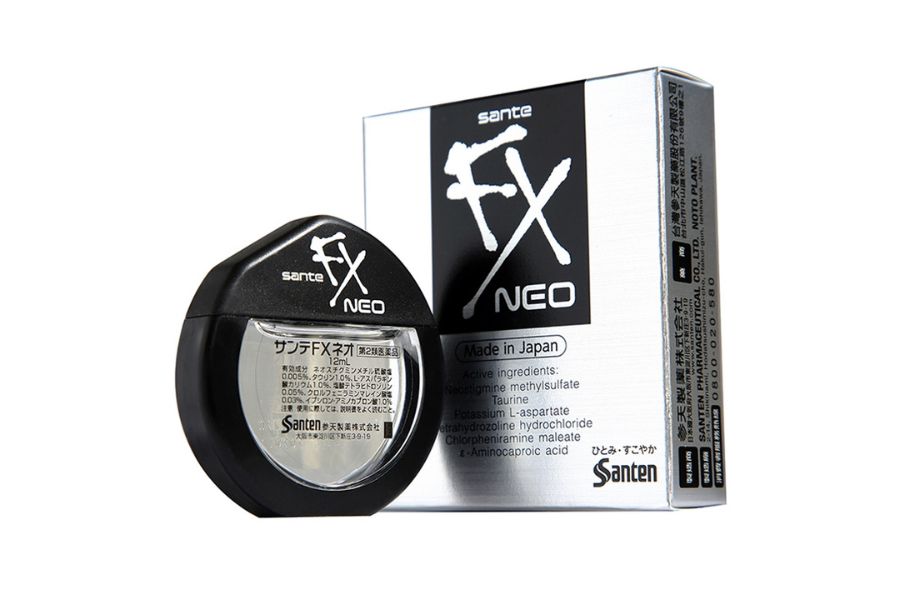 Sante FX mang lại cảm giác mát lạnh tức thì, hỗ trợ xua tan mệt mỏi và giảm tình trạng xung huyết, đỏ mắt