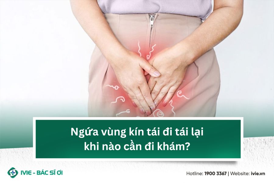 Ngứa vùng kín tái đi tái lại khi nào cần đi khám?