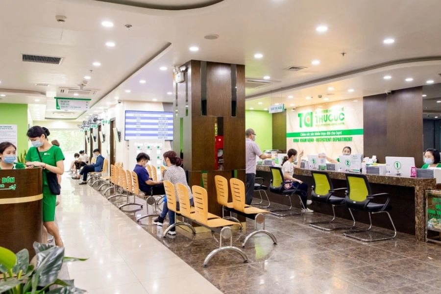 Bệnh viện Đa khoa Quốc tế Thu Cúc sở hữu không gian hiện đại, quy trình khoa học và hỗ trợ cấp bản cứng lẫn file mềm giấy khám sức khỏe tiện lợi