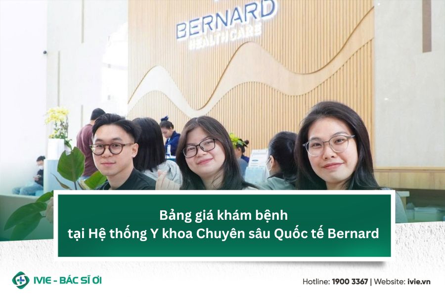 Bảng giá khám bệnh tại Hệ thống Y khoa Chuyên sâu Quốc tế...