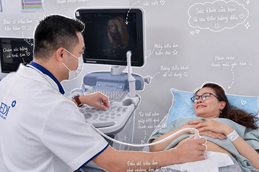 Phòng khám thông minh MEDIPLUS với không gian sang trọng và dịch vụ siêu âm thai nhanh chóng, minh bạch