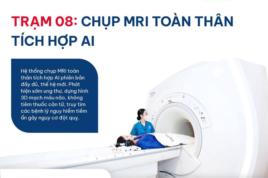 Kỹ thuật chụp MRI toàn thân hỗ trợ tầm soát sớm các khối u và bất thường mạch máu toàn cơ thể