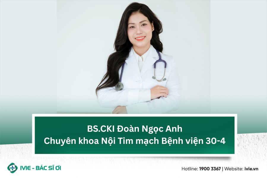 BS.CKI Đoàn Ngọc Anh - Chuyên khoa Nội Tim mạch Bệnh viện...