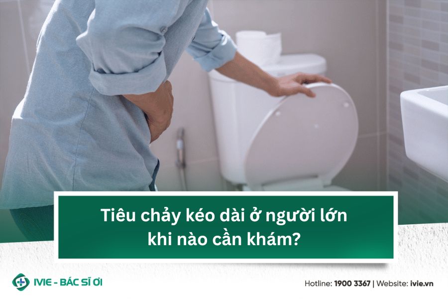 Tiêu chảy kéo dài ở người lớn khi nào cần khám?