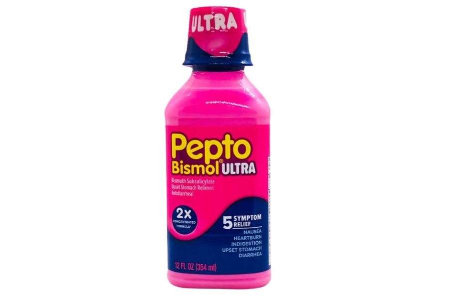 Pepto Bismol hỗ trợ bảo vệ niêm mạc dạ dày, cải thiện tiêu chảy kèm chướng bụng, buồn nôn