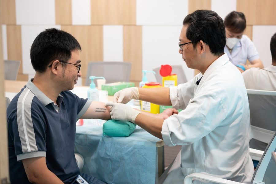 Gói tầm soát ung thư gan tại Phòng khám Đa khoa Quốc tế DYM bao gồm 12 hạng mục xét nghiệm và chẩn đoán hình ảnh chuyên sâu