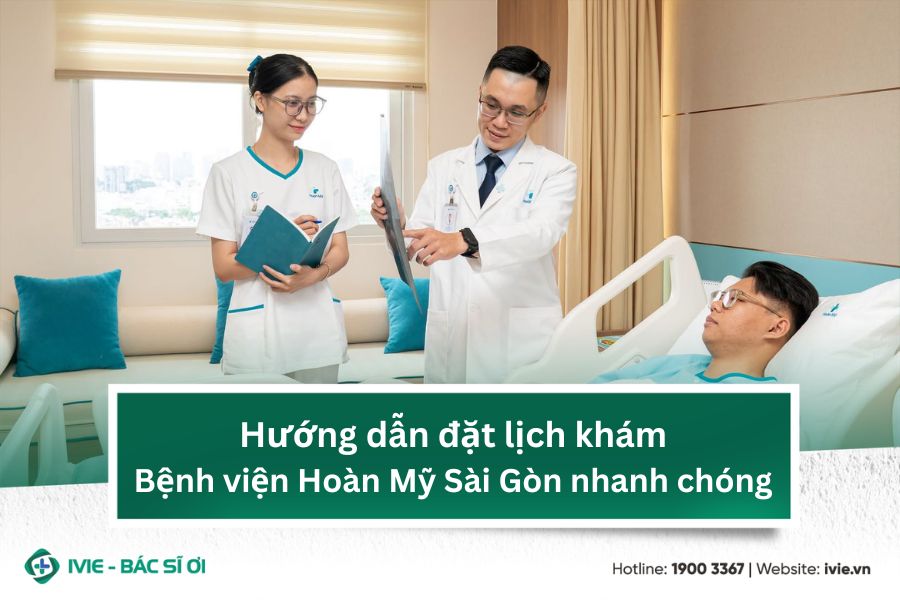 Hướng dẫn đặt lịch khám Bệnh viện Hoàn Mỹ Sài Gòn