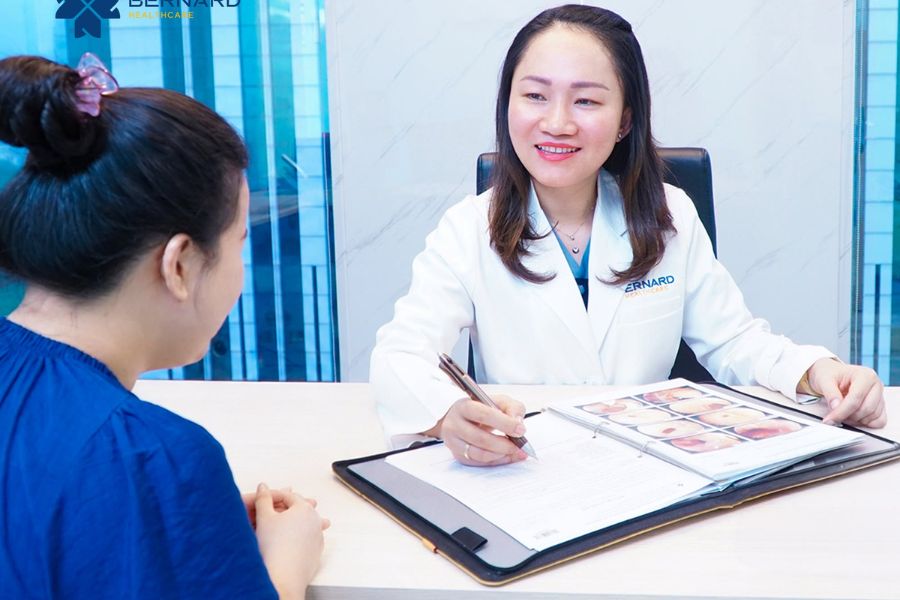 Minh bạch chi phí là ưu điểm giúp người bệnh yên tâm khi lựa chọn dịch vụ khám phụ khoa tại Bernard Healthcare