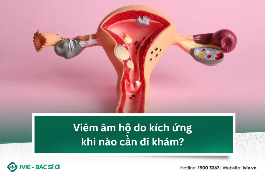 Viêm âm hộ do kích ứng khi nào cần đi khám?