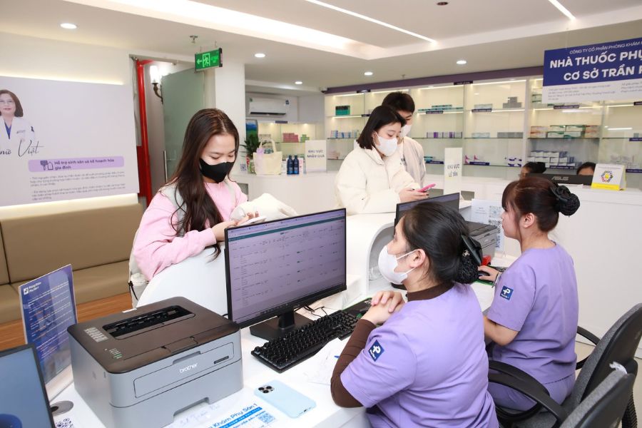 Phòng khám Phụ sản 1 sở hữu không gian riêng tư cùng trang thiết bị siêu âm chẩn đoán hiện đại