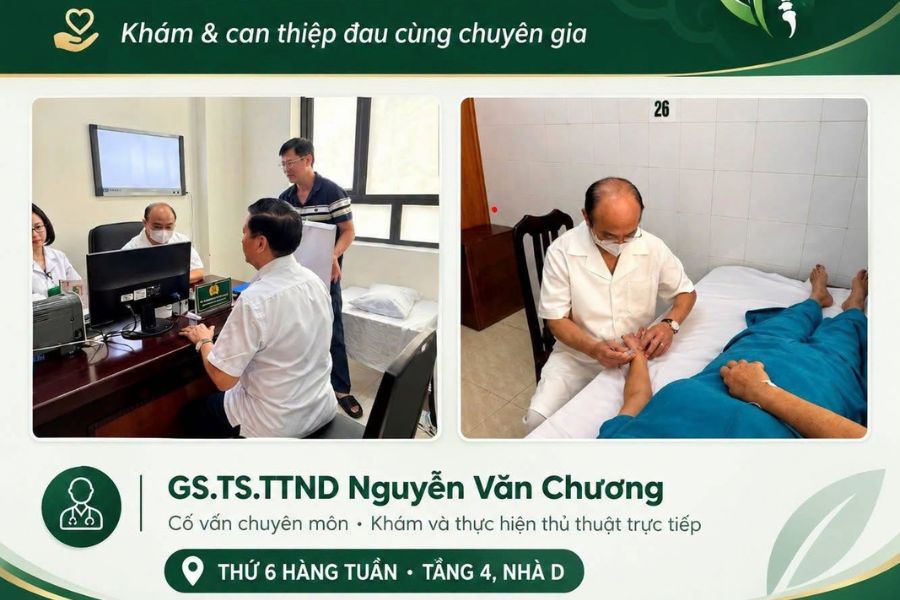 Giáo sư Nguyễn Văn Chương ứng dụng phương pháp quản lý đau đa mô thức giúp người bệnh đẩy lùi các cơn đau dai dẳng
