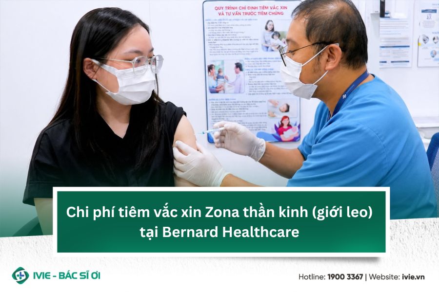 Chi phí tiêm vắc xin Zona thần kinh (giới leo) tại Bernard...