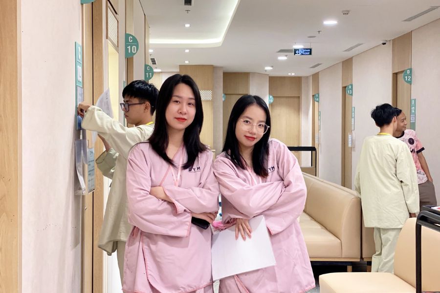 Phòng khám Đa khoa Quốc tế DYM sở hữu không gian thăm khám riêng tư, chuẩn quốc tế cho chị em phụ nữ
