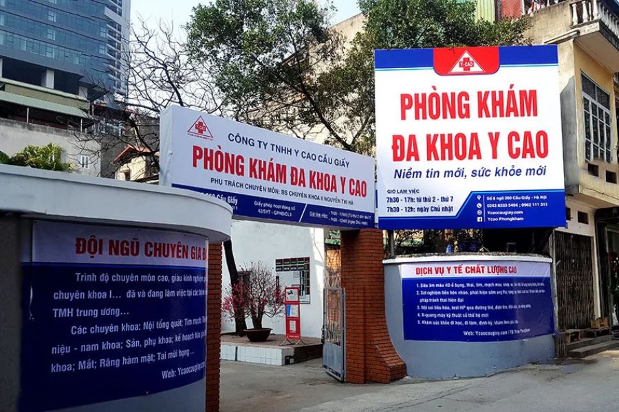 Phòng khám Y Cao Cầu Giấy cung cấp dịch vụ khám sản phụ khoa chất lượng với mức chi phí tối ưu