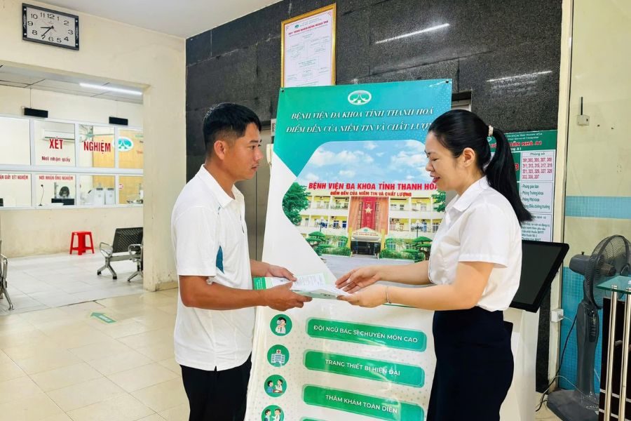Khám sức khỏe đi làm tại Bệnh viện Đa khoa tỉnh Thanh Hóa đảm bảo quy trình chuẩn Y tế và cấp giấy chứng nhận có giá trị pháp lý trên toàn quốc