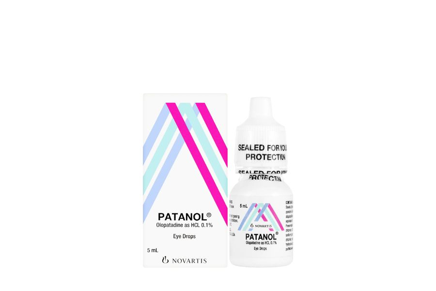 Patanol (Olopatadine 0.1%): Cơ chế tác động kép giúp giảm nhanh triệu chứng ngứa, đỏ mắt và hạn chế tái phát dị ứng theo mùa