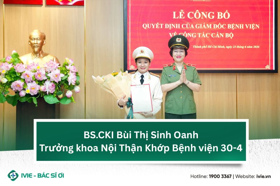 BS.CKI Bùi Thị Sinh Oanh - Trưởng khoa Nội Thận Khớp Bệnh...