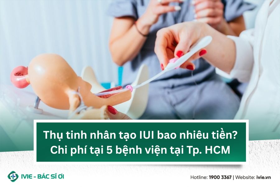Thụ tinh nhân tạo IUI bao nhiêu tiền? Chi phí tại 5 bệnh...