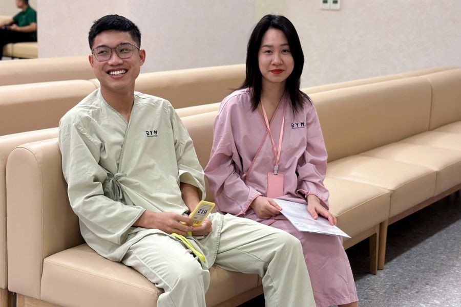 Hệ thống máy siêu âm hiện đại tại Phòng khám Đa khoa Quốc tế DYM hỗ trợ chẩn đoán chính xác và nhanh chóng