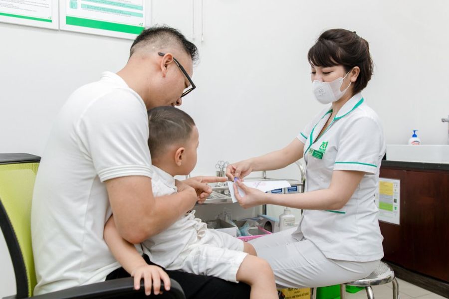 Không gian thăm khám hiện đại, thân thiện với trẻ nhỏ cùng đội ngũ bác sĩ Nhi khoa tuyến đầu tại Bệnh viện Đa khoa Quốc tế Thu Cúc