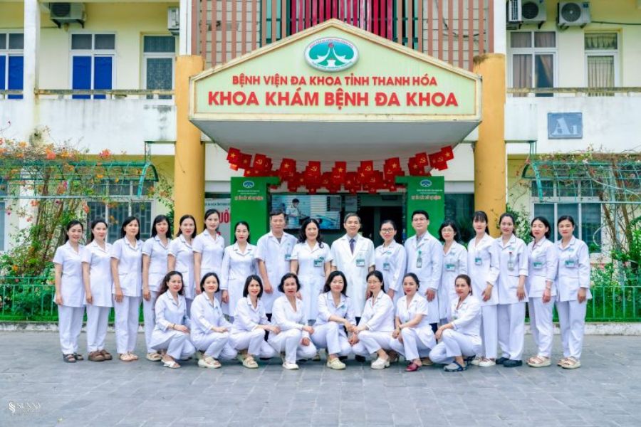 Đội ngũ y bác sĩ giàu kinh nghiệm, tận tâm tại Khoa Khám bệnh Đa khoa Bệnh viện Đa khoa tỉnh Thanh Hóa