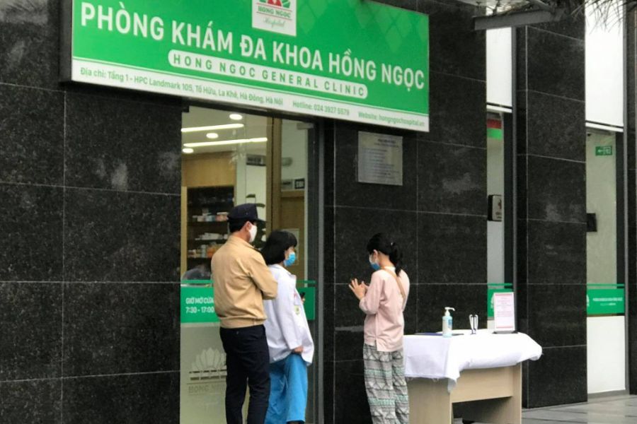 Không gian khám chữa bệnh hiện đại, chuẩn mô hình bệnh viện - khách sạn tại Phòng khám Đa khoa Hồng Ngọc - Tố Hữu