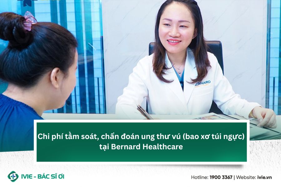 Chi phí tầm soát, chẩn đoán ung thư vú (bao xơ túi ngực)...