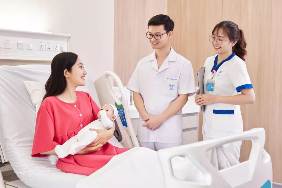 Bệnh viện Việt Pháp Hà Nội – Dịch vụ thai sản đạt tiêu chuẩn quốc tế cao cấp, đảm bảo sự riêng tư và chế độ chăm sóc y tế toàn diện 24/7