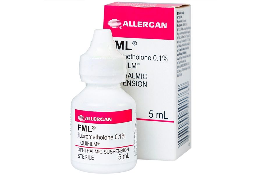 FML (Fluorometholone 0.1%): Thuốc Corticoid kháng viêm mạnh cho mắt sưng đỏ nghiêm trọng, chỉ sử dụng khi có chỉ định từ bác sĩ