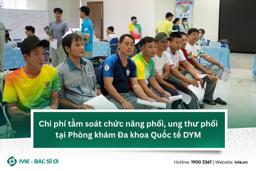 Chi phí tầm soát chức năng phổi, ung thư phổi tại Phòng...