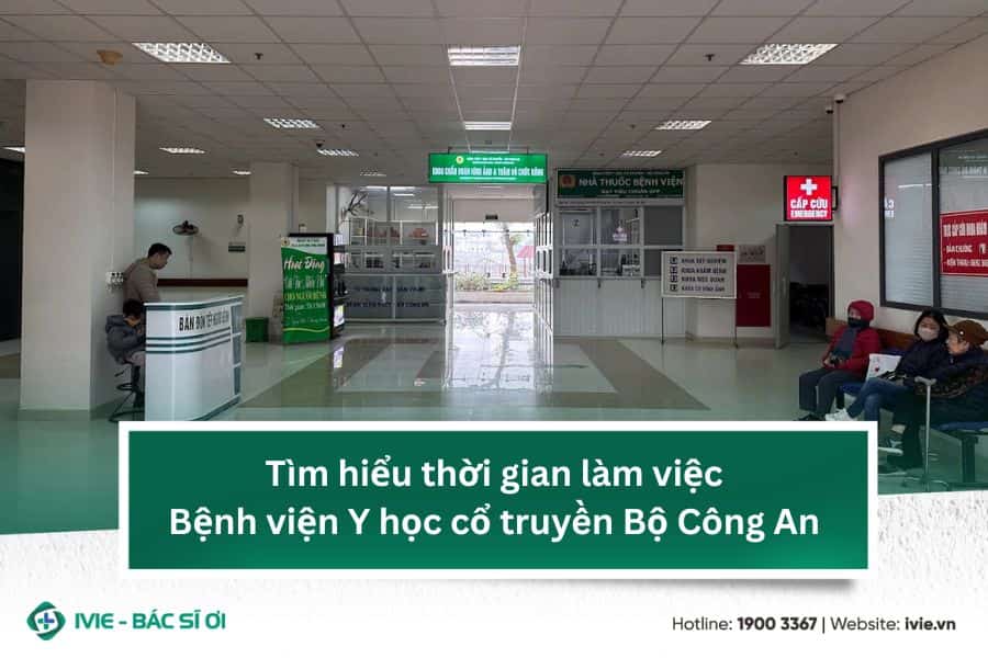 Tìm hiểu thời gian làm việc Bệnh viện Y học cổ truyền Bộ...