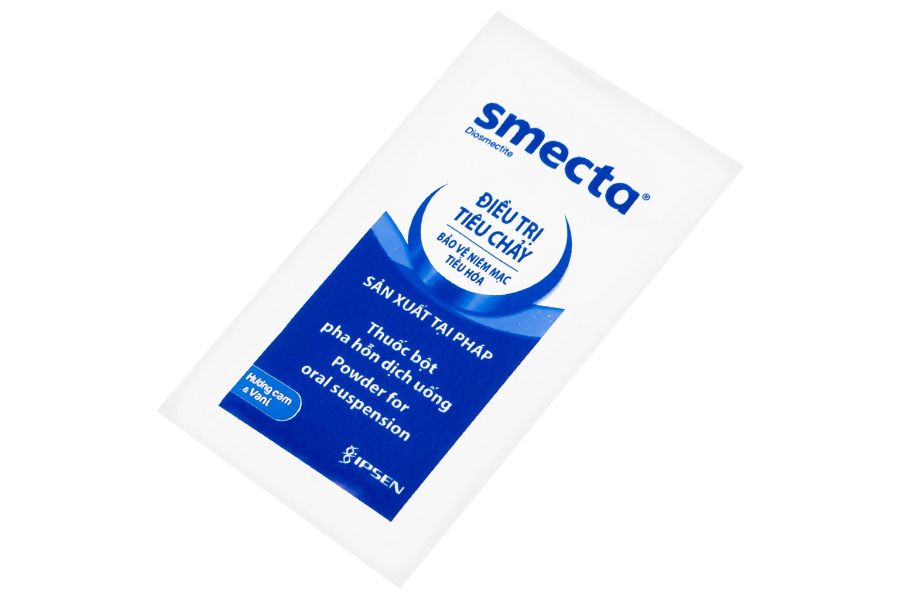 Smecta giúp tạo lớp màng bảo vệ niêm mạc ruột và hỗ trợ đào thải độc tố ra ngoài