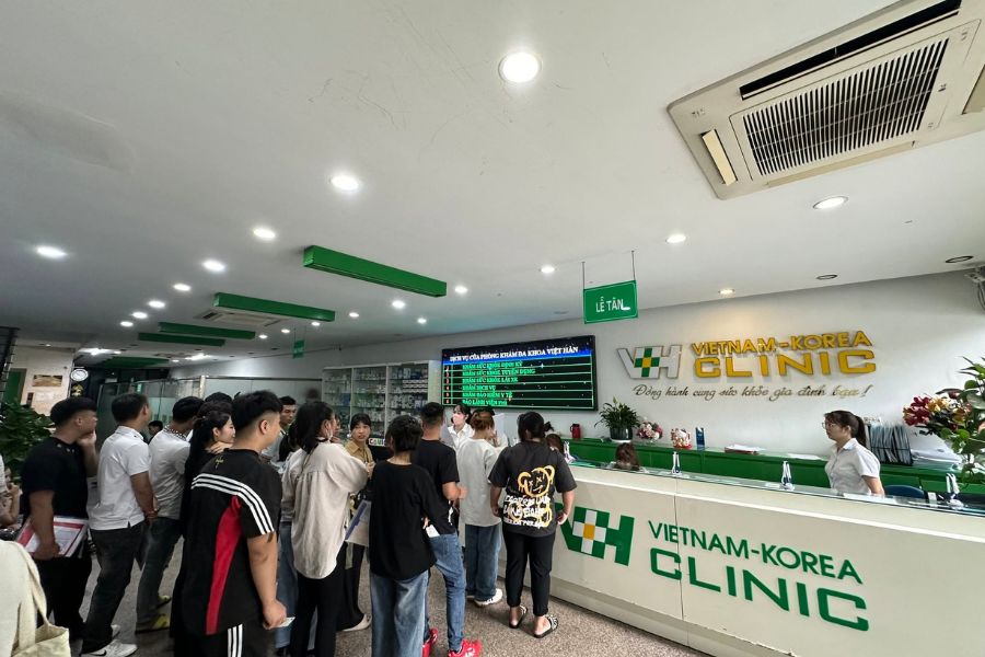 Phòng khám Việt Hàn sở hữu mô hình khám bệnh riêng tư, thủ tục đăng ký nhanh gọn giúp tối ưu thời gian chờ đợi