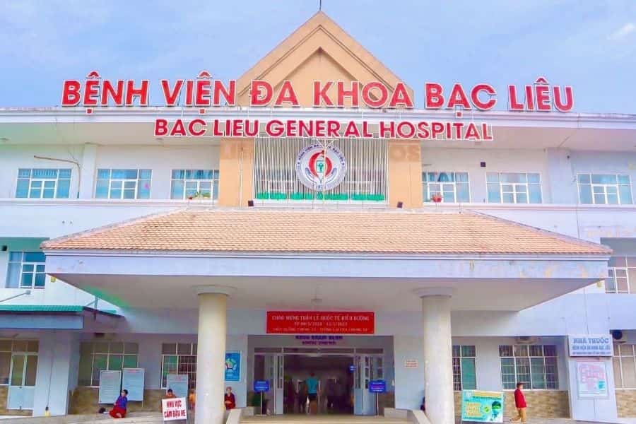 Bệnh viện Đa khoa Bạc Liêu với quy mô 1.030 giường bệnh (Ảnh: Bệnh viện ĐK Bạc Liêu)