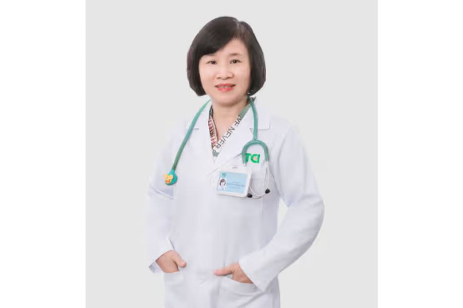 Đặt lịch bác sĩ huyết học nhi Hà Nội với Bác sĩ CKII Nguyễn Thị Mai Hoa (Ảnh: Bệnh viện Đa khoa Quốc tế Thu Cúc)