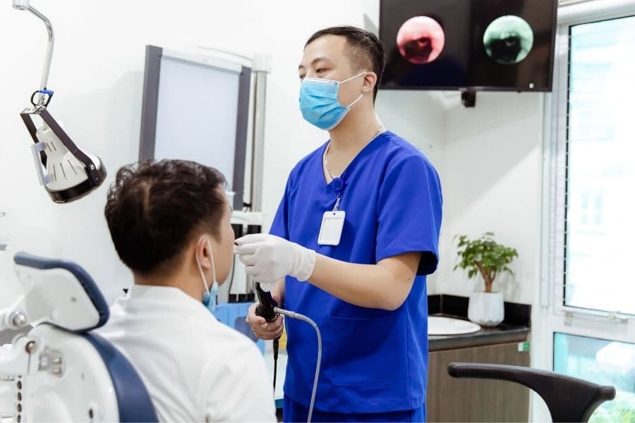 Thu Cúc ứng dụng kỹ thuật HRM trong chẩn đoán bệnh lý thực quản (Ảnh: TCI)