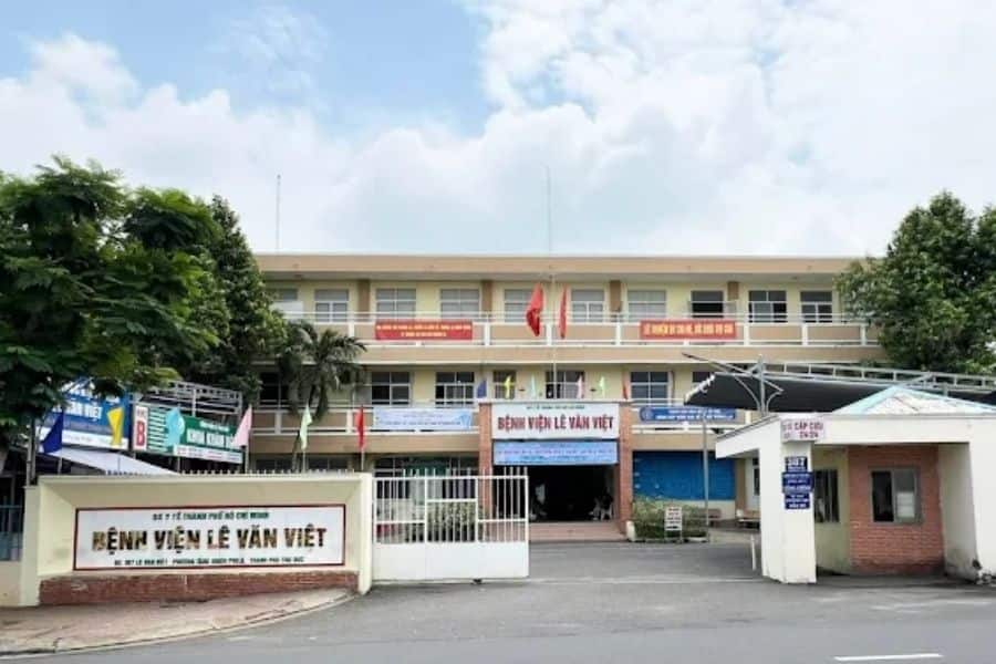 Bệnh viện Lê Văn Việt là cơ sở y tế công lập hạng II tại TP. Hồ Chí Minh (Ảnh: Bệnh viện Lê Văn Việt)