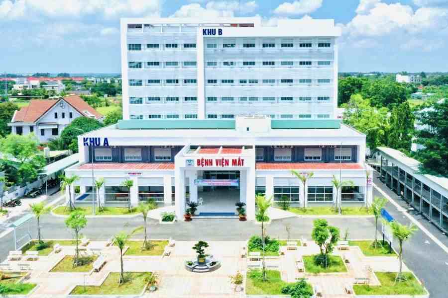 Khuôn viên Bệnh viện Mắt Bà Rịa - Vũng Tàu (Ảnh: Bệnh viện Mắt Bà Rịa - Vũng Tàu)