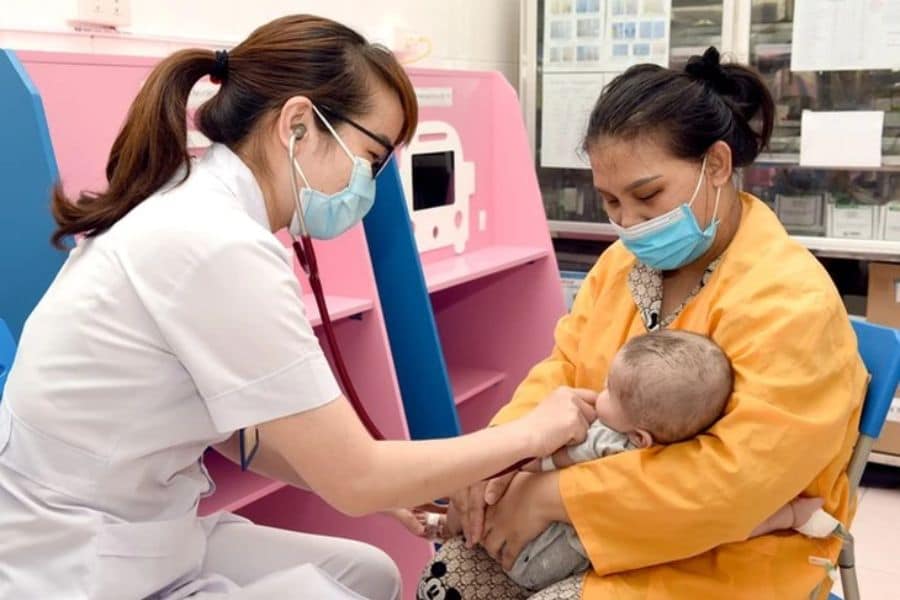 Bệnh viện Phổi Hậu Giang có tiếp nhận khám chữa bệnh theo thẻ BHYT (Ảnh: Báo Sức khoẻ & Đời sống)