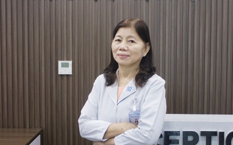 Tiến sĩ, Bác sĩ Nguyễn Thị Út nằm trong top bác sĩ điều trị trào ngược dạ dày TPHCM (Ảnh: Phòng khám Bệnh viện Đại học Y Dược 1 TP.HCM)