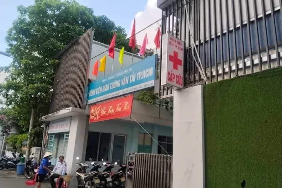 Bệnh viện Giao thông vận tải TP Hồ Chí Minh tiếp nhận khám và điều trị đa chuyên khoa (Ảnh: Google Maps)