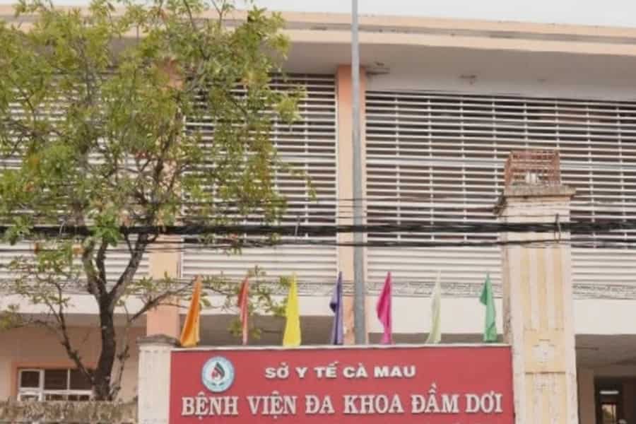 Bệnh viện Đa khoa Đầm Dơi thuộc Sở Y tế tỉnh Cà Mau (Nguồn: Báo Bảo vệ Pháp luật)