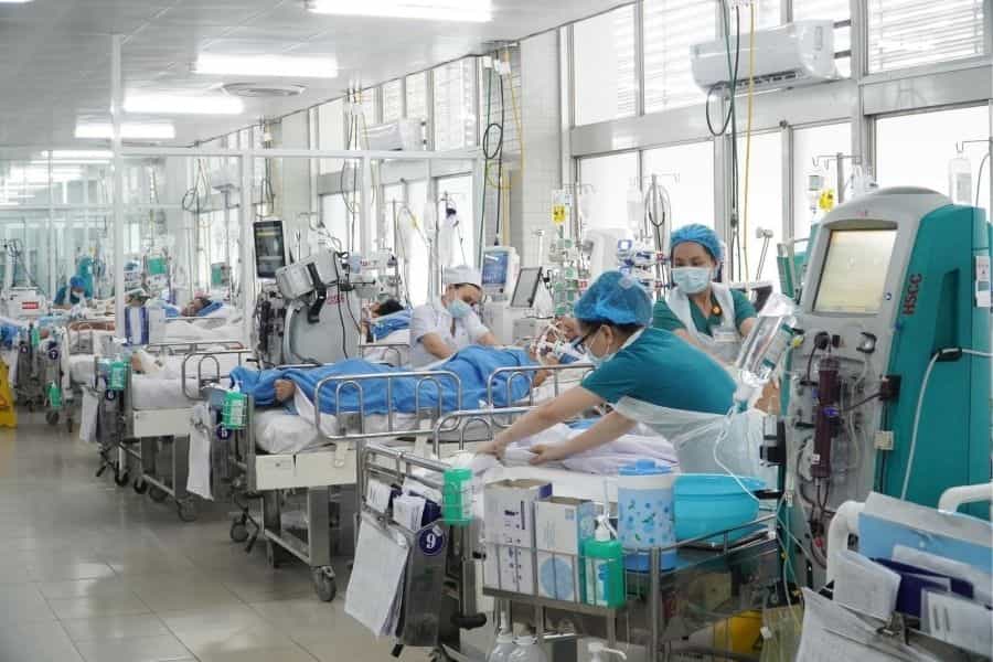Bệnh viện Chợ Rẫy cung cấp nhiều dịch vụ khám chữa bệnh khác nhau (Ảnh: Truyền hình Nghệ An)