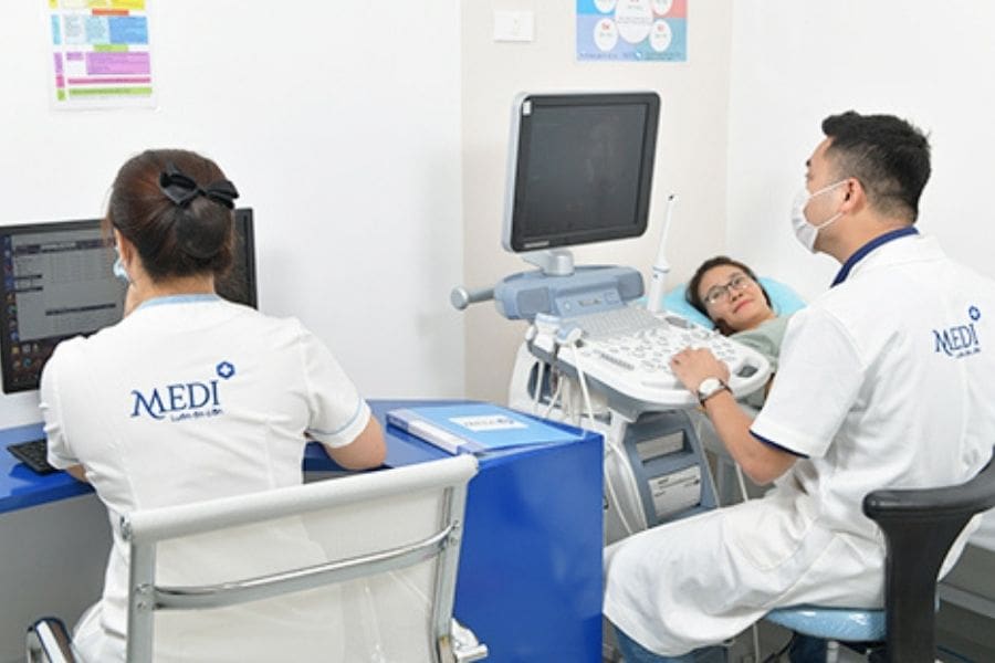 Siêu âm hình thái thai ở đâu Hà Nội - Phòng khám Đa khoa MEDIPLUS (Ảnh: Tổ hợp Y tế MEDIPLUS)