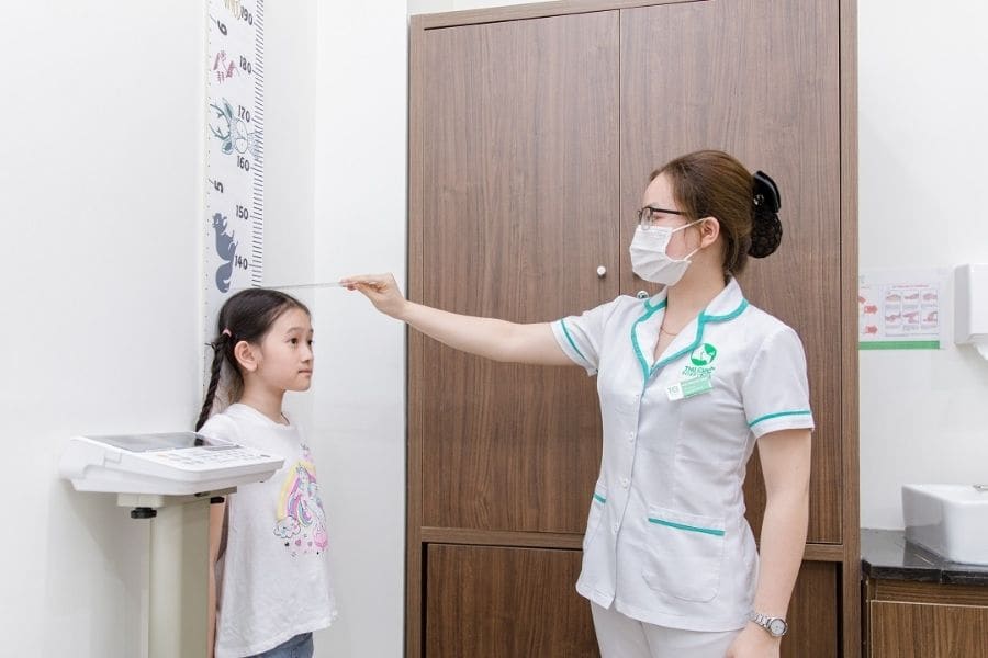 Bệnh viện Đa khoa Quốc tế Thu Cúc hỗ trợ tầm soát và chẩn đoán dậy thì sớm ở trẻ (Ảnh: Bệnh viện Đa khoa Quốc tế Thu Cúc)