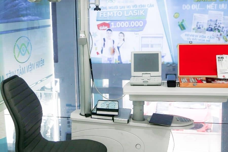 Bệnh viện Mắt Việt An Đà Nẵng với hệ thống chăm sóc mắt hiện đại (Ảnh: Bệnh viện Mắt Việt An Đà Nẵng)